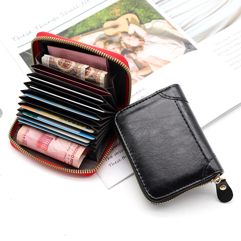 Wholesale  large capacity multi-functional small card bag Wallets