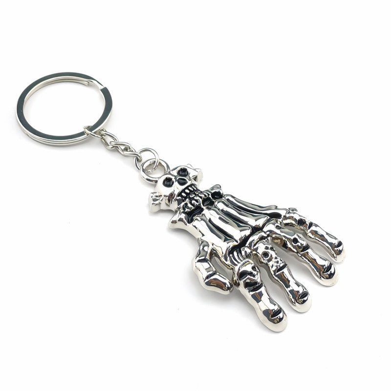 Wholesale Halloween Cartoon Skull Pumpkin Ghost Metal Keychain