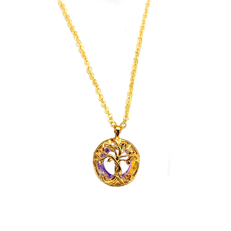 Wholesale Tree of Life Crystal Necklace
