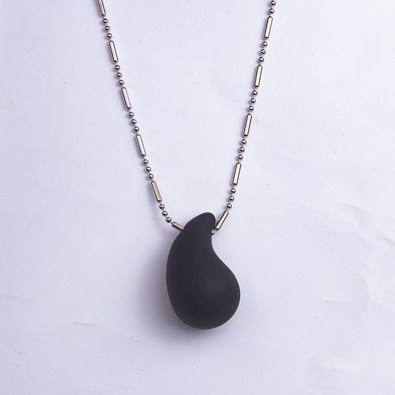 Wholesale Colorful Water Drop Large Acrylic Necklace