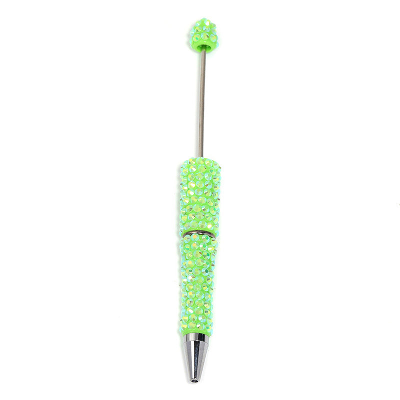 Wholesale 5pcs Full diamond DIY bead pen colorful resin diamond bead pen