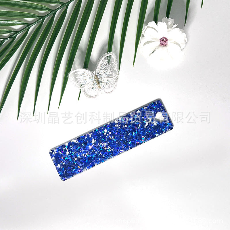 Wholesale 10pcs/pack star series acrylic bookmark DIY pendant ornaments