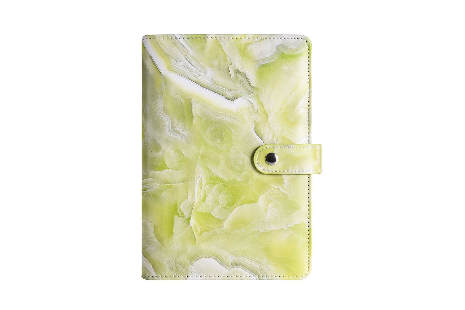 Wholesale Macaron Leather PU Notebook with Marble Pattern A6 Loose Leaf Notebook