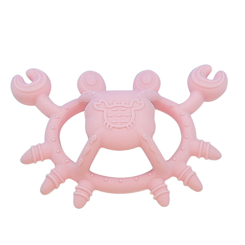 Wholesale Crab Baby Teething Stick Baby Silicone Teether Toy