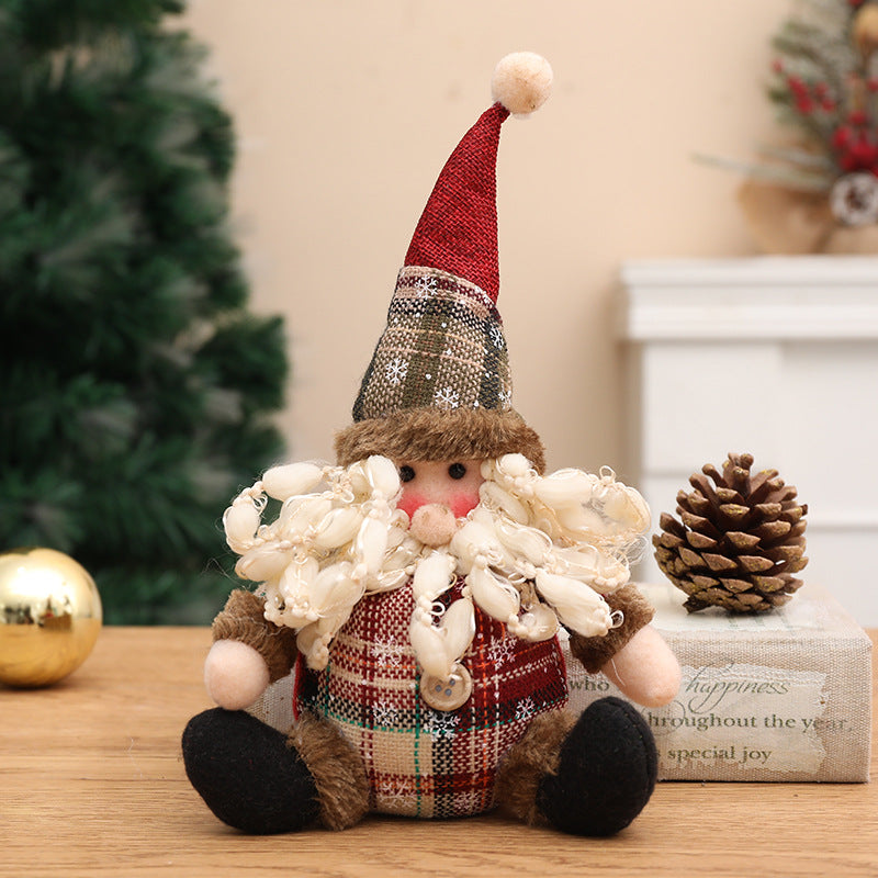 Wholesale Christmas gnome figurine with long legs