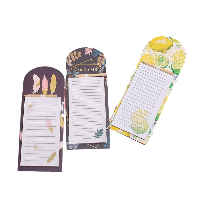 Wholesale 5pcs/pack New Colorfulful Creative Student Note Pad,  Small Fresh Portable Notepad