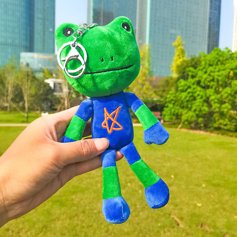 Wholesale Plush Frog Doll Keychains