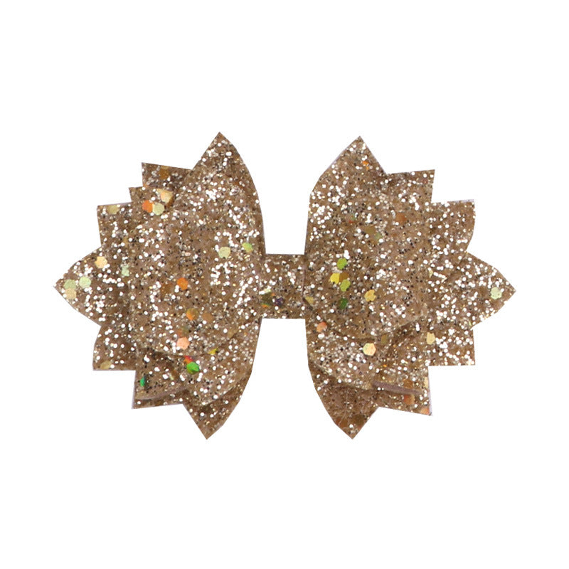 Wholesale Diy Flash Cloth Bow Cup Straw Rubber Band Buckle Decoration Accessories