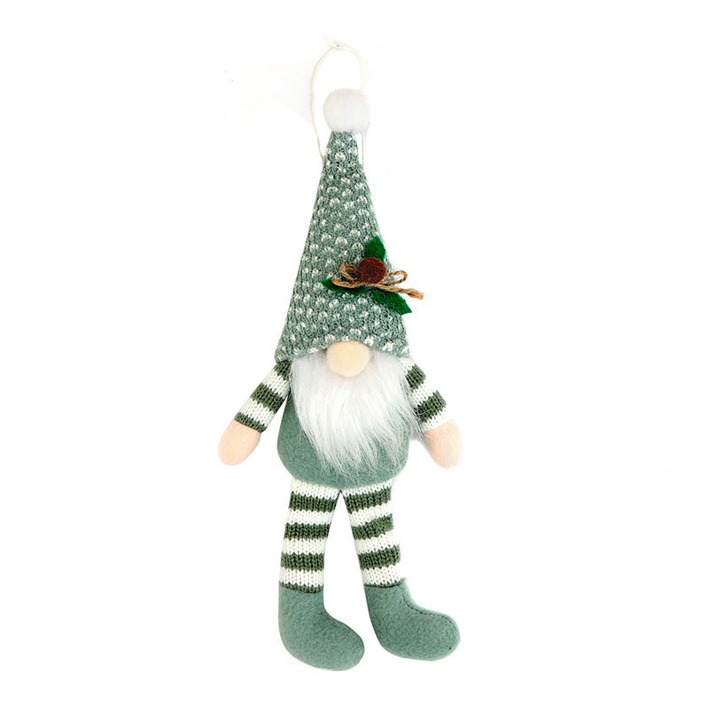 Wholesale Christmas gnome figurine with long legs