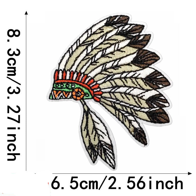 Wholesale Western Cowboy embroidery clothing patch