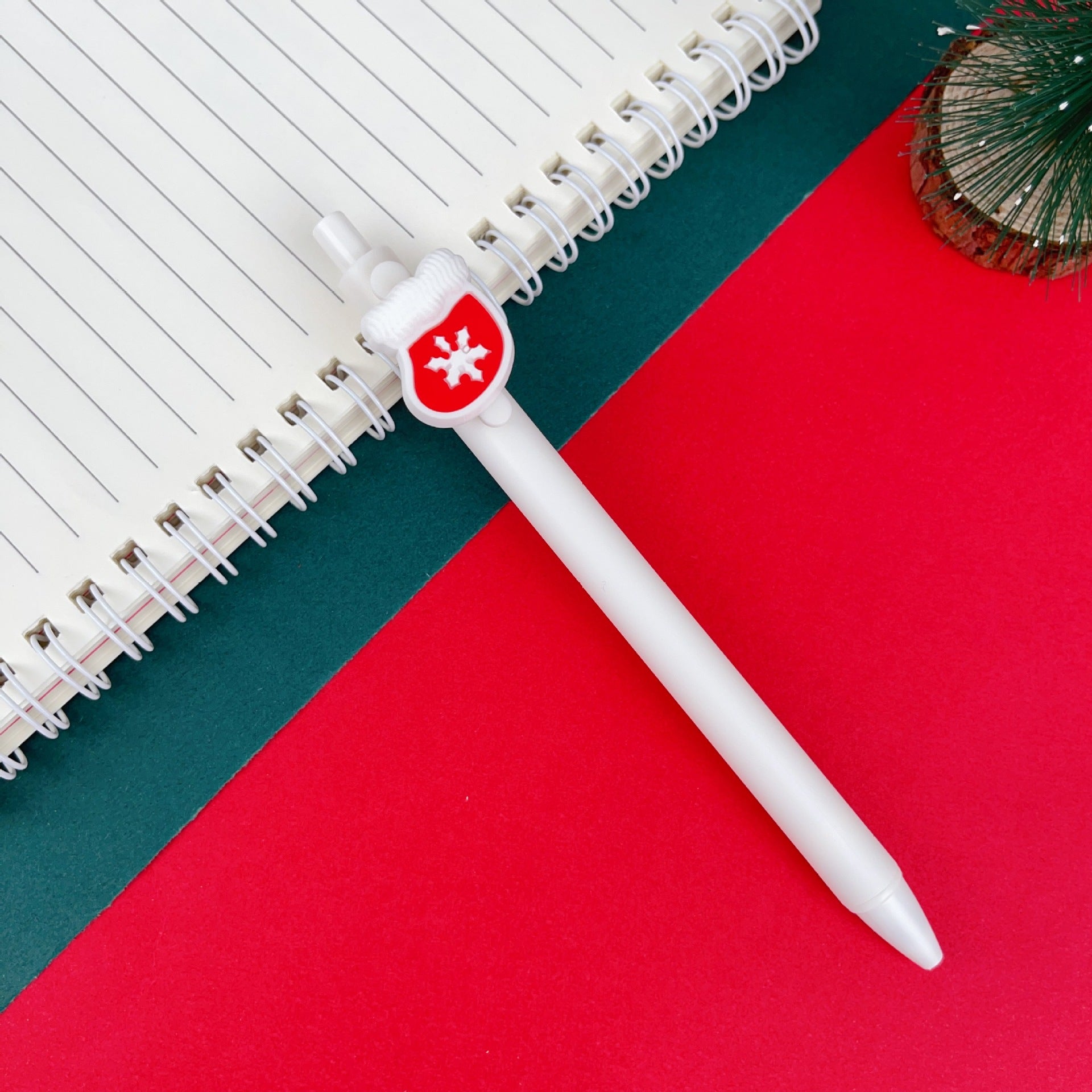 Wholesale Christmas Click Plastic Gel Pens