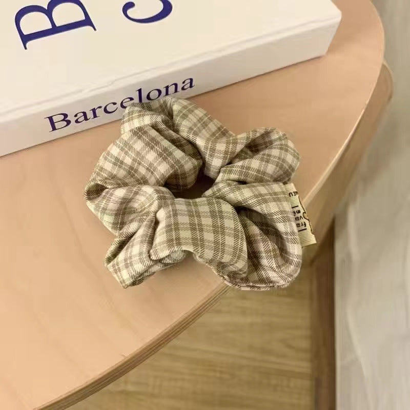 Wholesale Autumn and Winter milk brown Women's New Simple Head Rope Sweet Hair Accessories