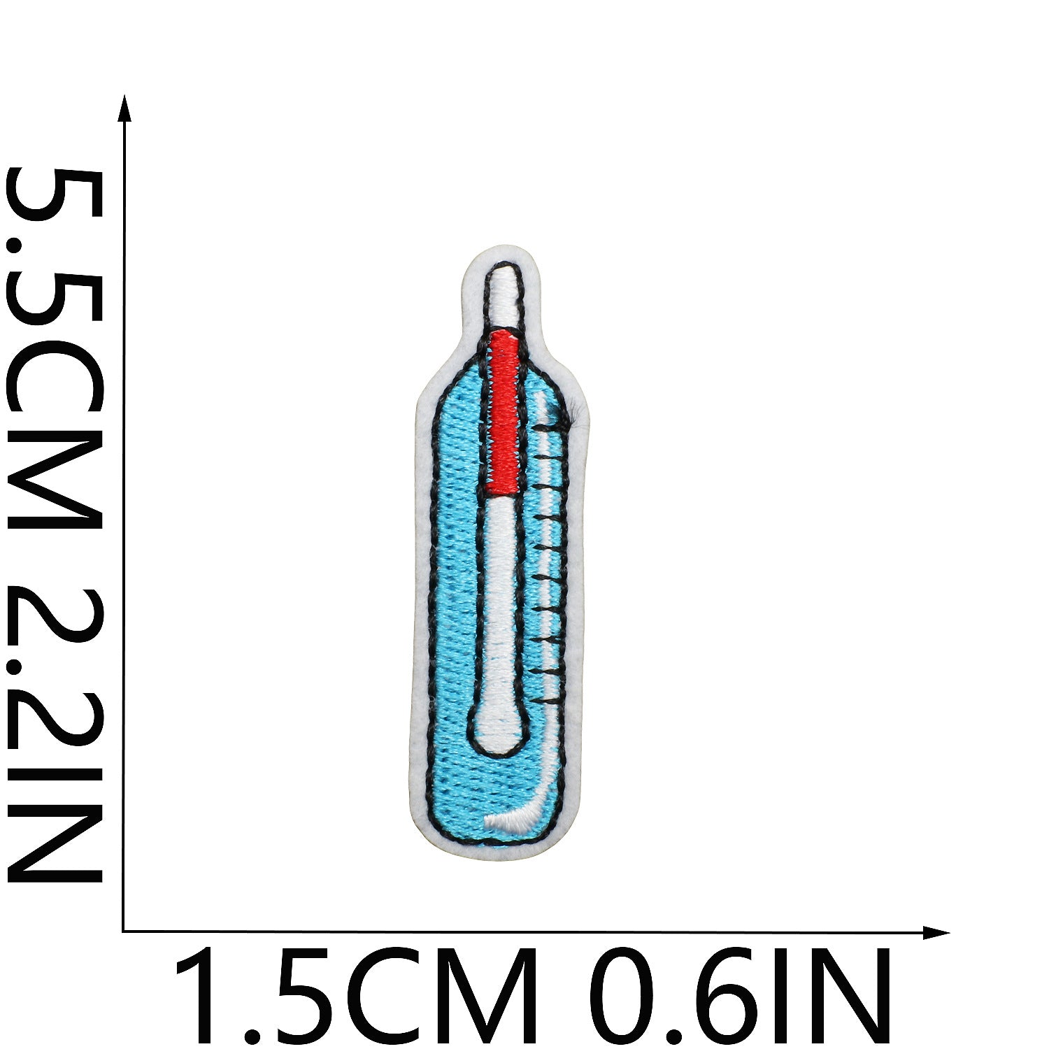 Wholesale Cartoon human organ embroidery patch medical equipment patch