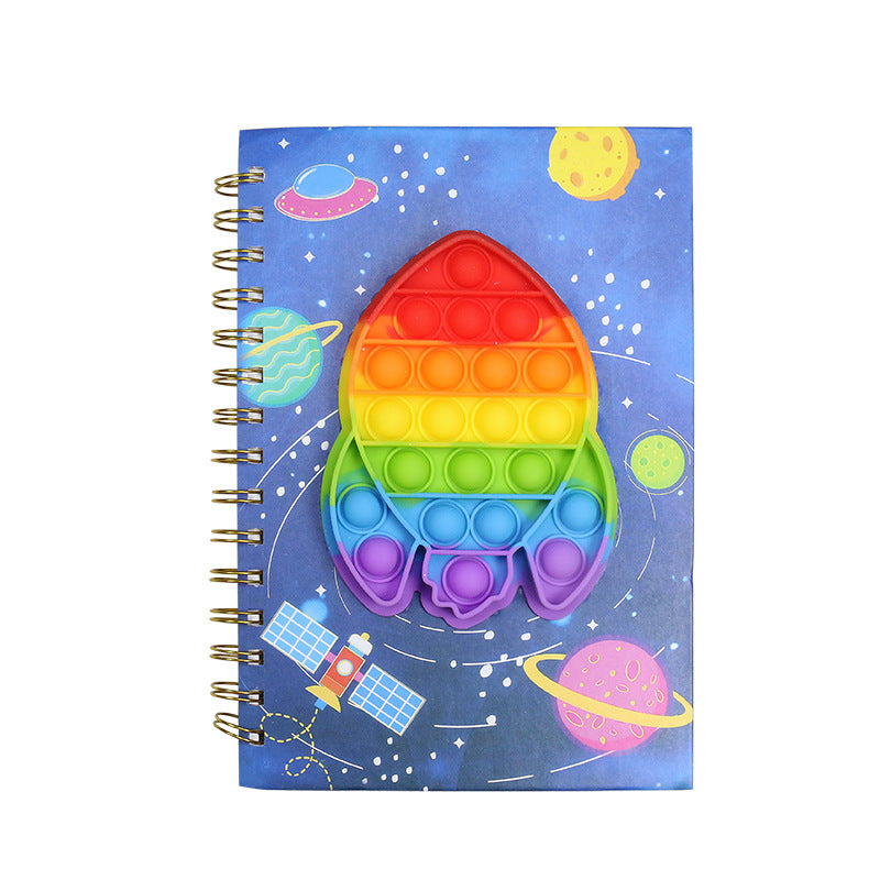 Wholesale A5 Cartoon Notebook Rodent Pioneer Rainbow Coil Book
