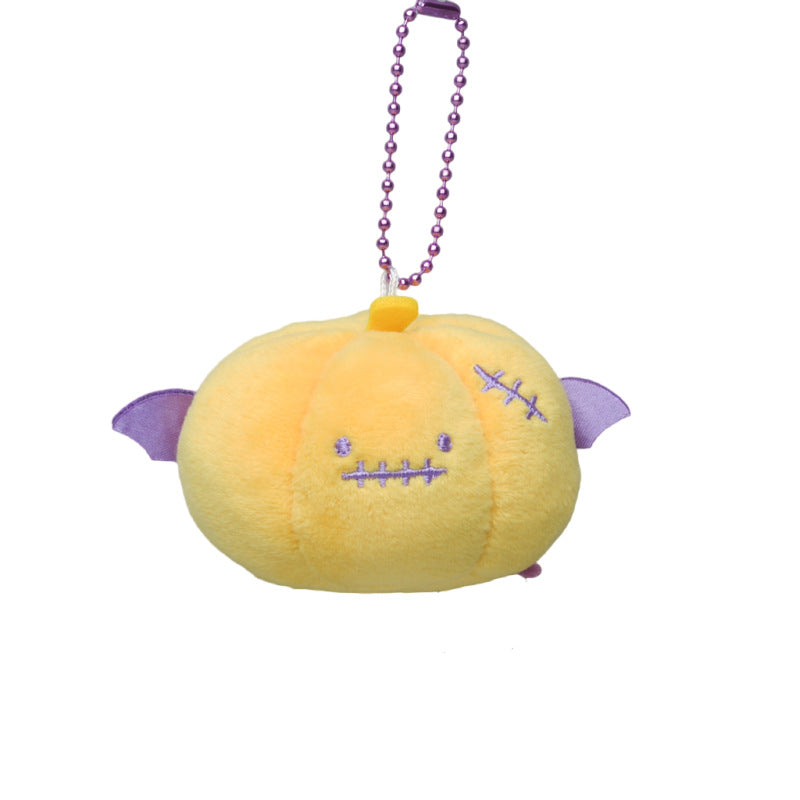 Wholesale Halloween Pumpkin Spooky Plush Doll Keychain