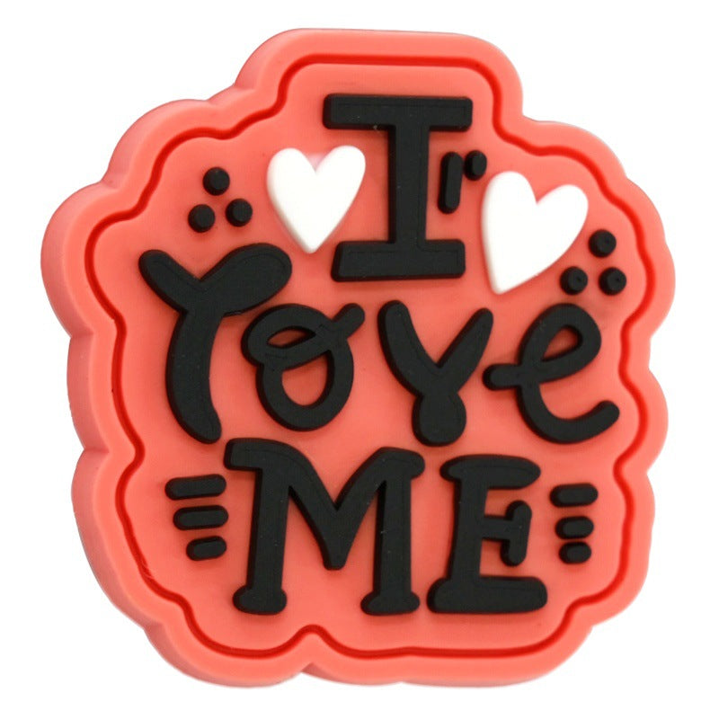 Wholesale  Random 100pcs/pack  Cartoon soft rubber beads