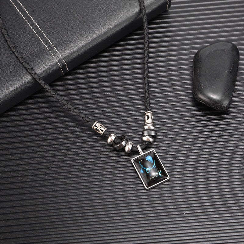 Wholesale Twelve Constellation Pendant Necklaces