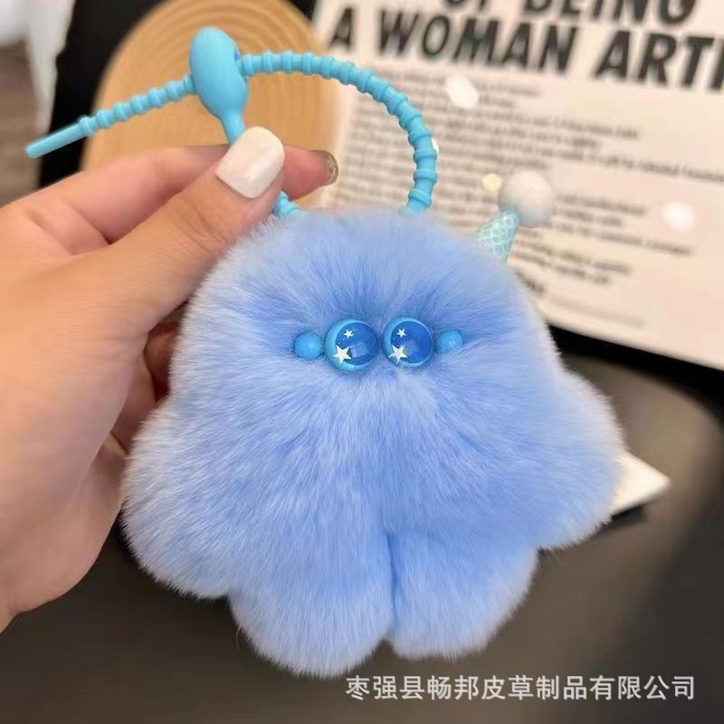 Wholesale Cute cartoon plush keychain