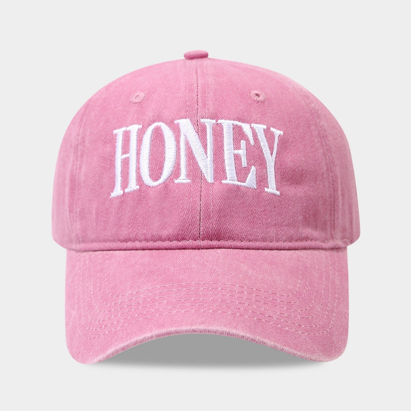 Wholesale  Embroidered Honey Baseball Cap Outdoor Sun Protection Visor Cap