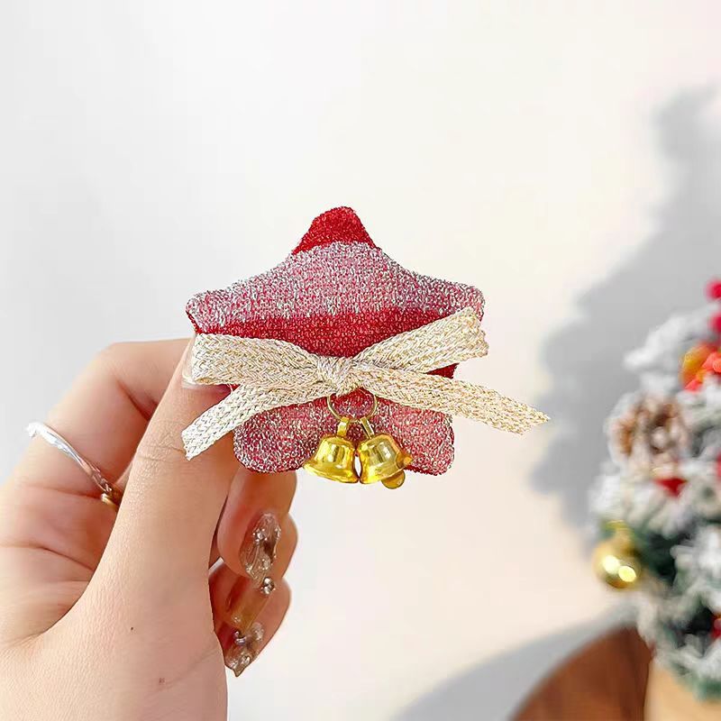 Wholesale Christmas Plush Bow Headband OLY-HD-XHX001