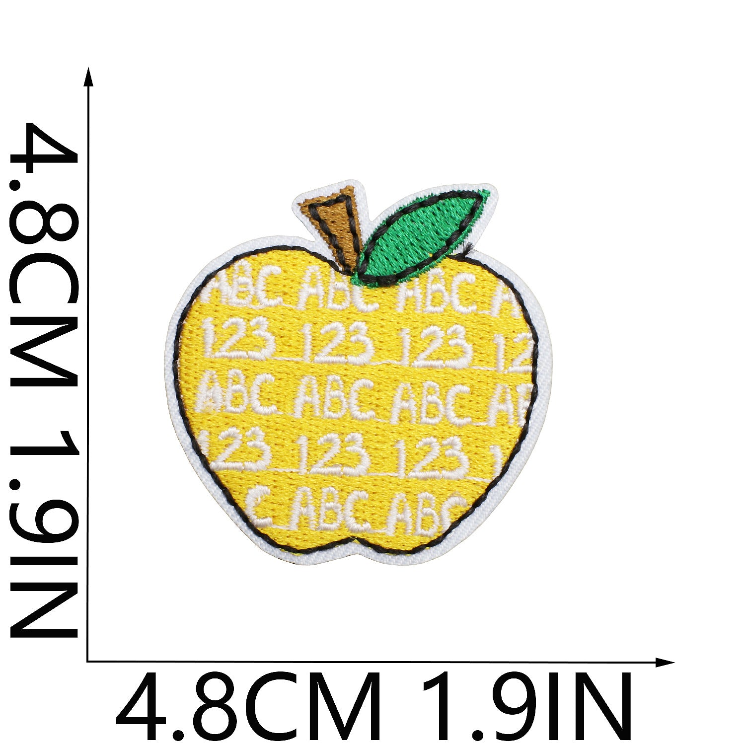 Wholesale Artistic Apple Embroidery Patch