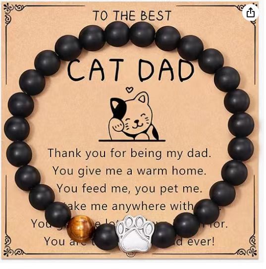 Wholesale Natural Stone Cat Head Bracelet