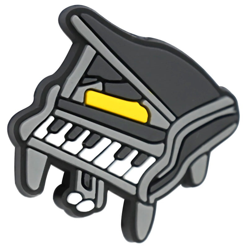 Wholesale Random 100pcs/pack  Musical Instrument Series Cartoon Beads