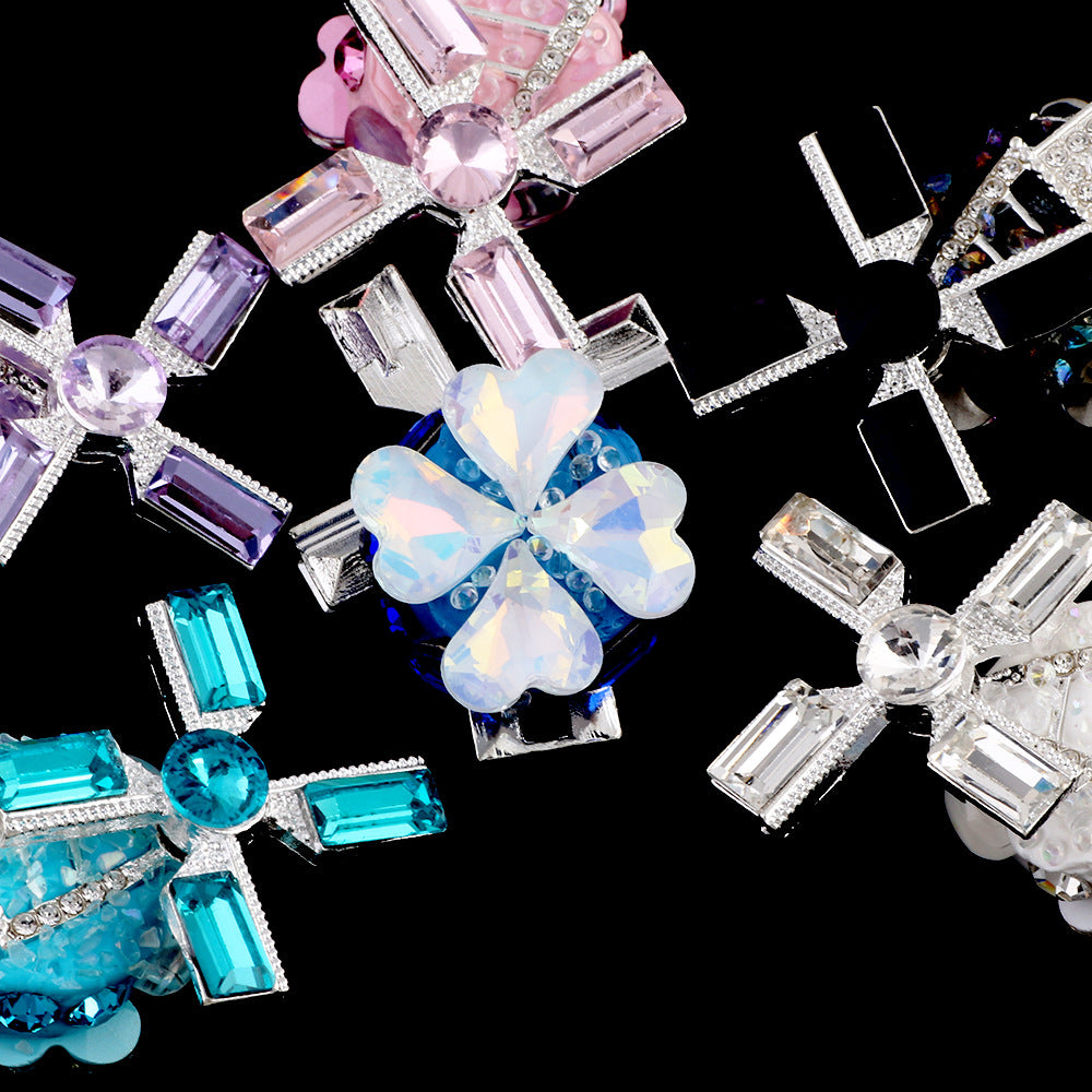 Wholesale The Heavy Industrial Castle Windmill Design Is Full of Soft Clay Beads with Drilled Pens