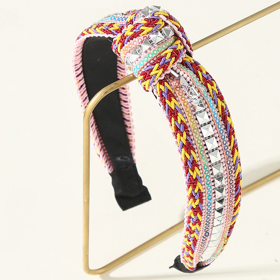 Wholesale Fabric Art Drill Headband