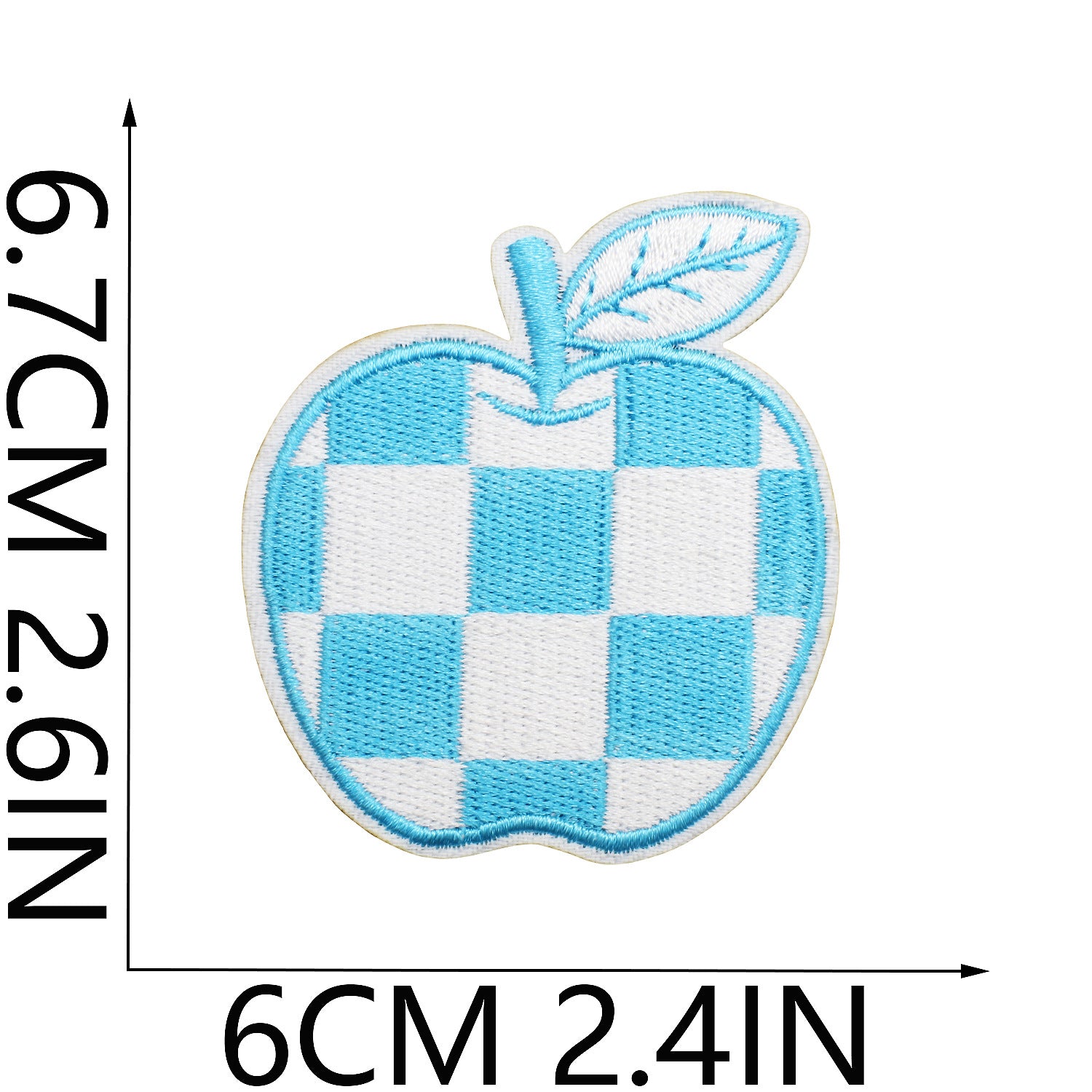 Wholesale Artistic Apple Embroidery Patch