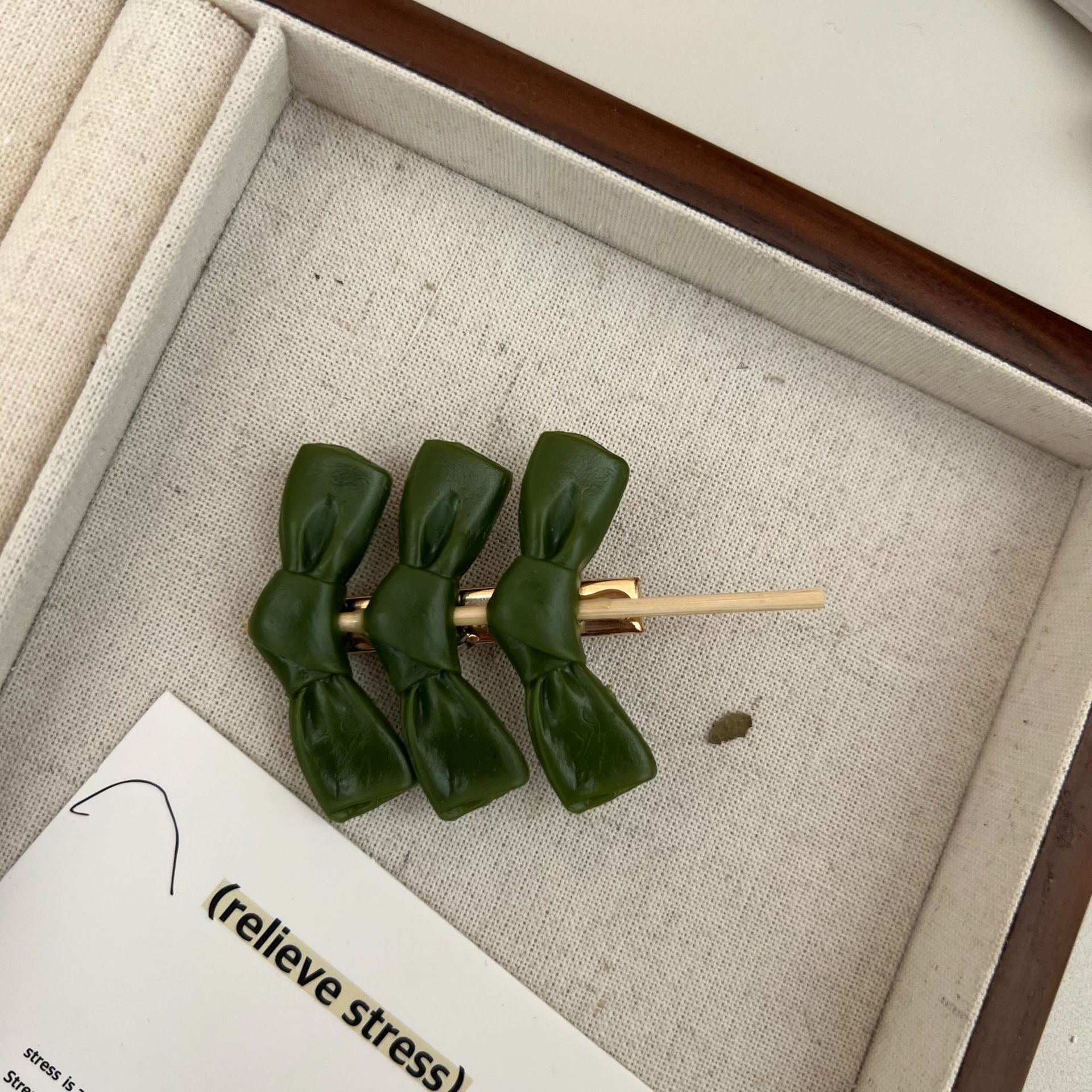 Wholesale Funny and Funny Simulation Food Grilled Skewers Hairpin