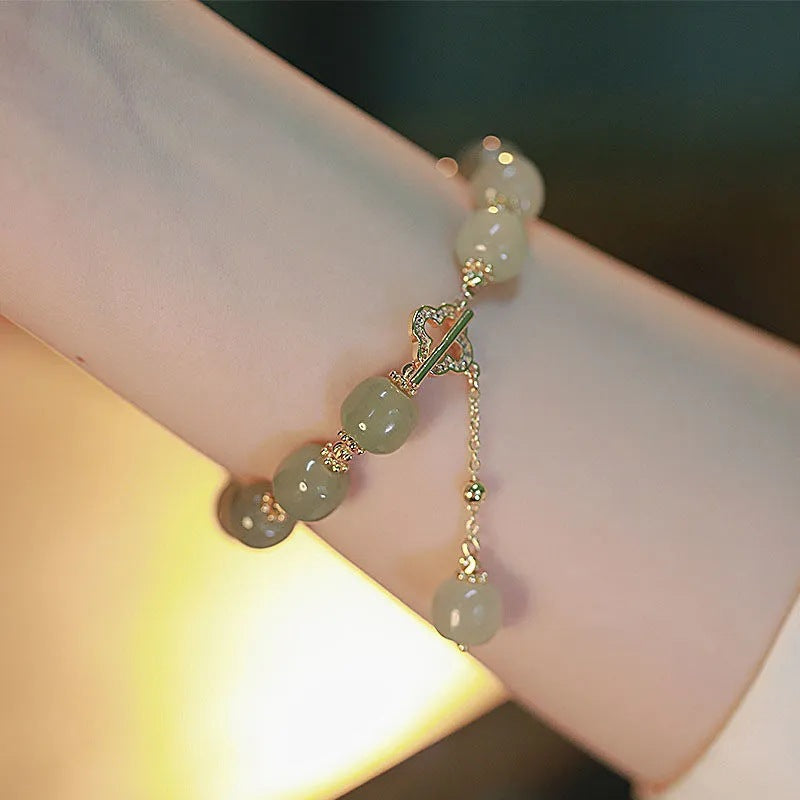 Wholesale Pearl Four Leaf Clover Bracelet