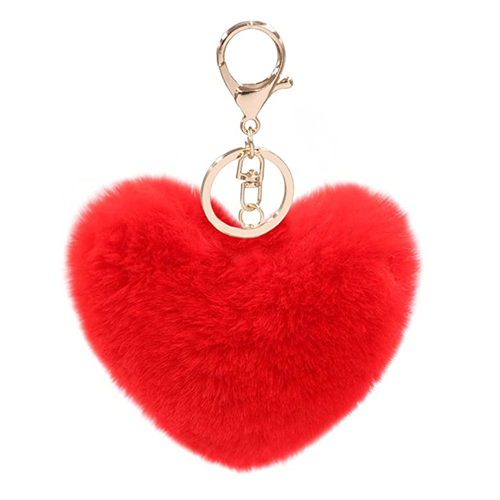 Wholesale 10pcs Love ball DIY keychain