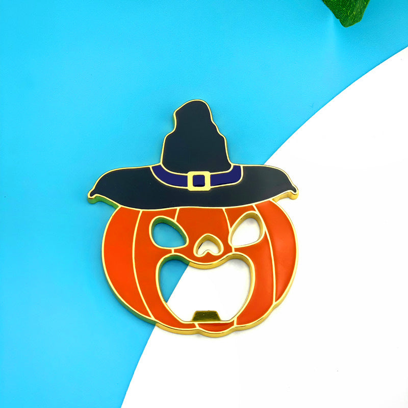 Wholesale Halloween Cartoon Skull Pumpkin Ghost Metal Keychain