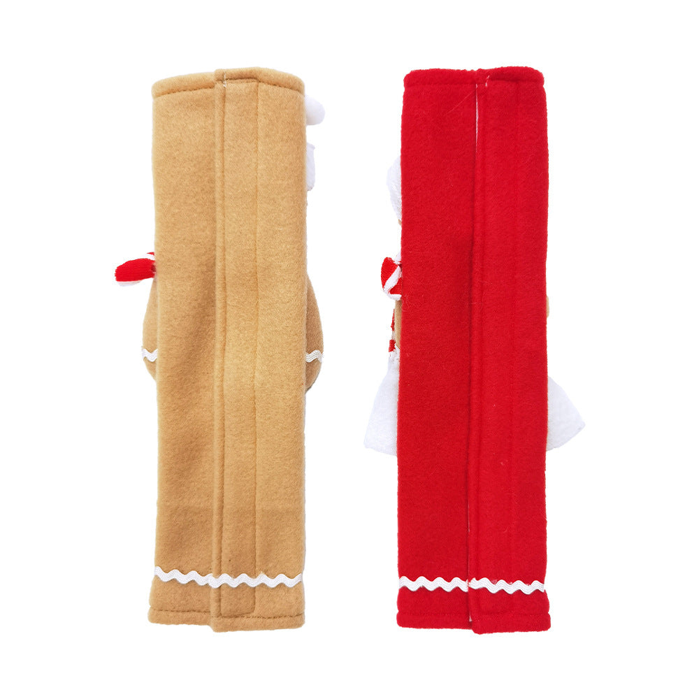 Wholesale 3pcs/pack New Christmas Supplies Fridge Gingerbread Man Put Gloves Flannel