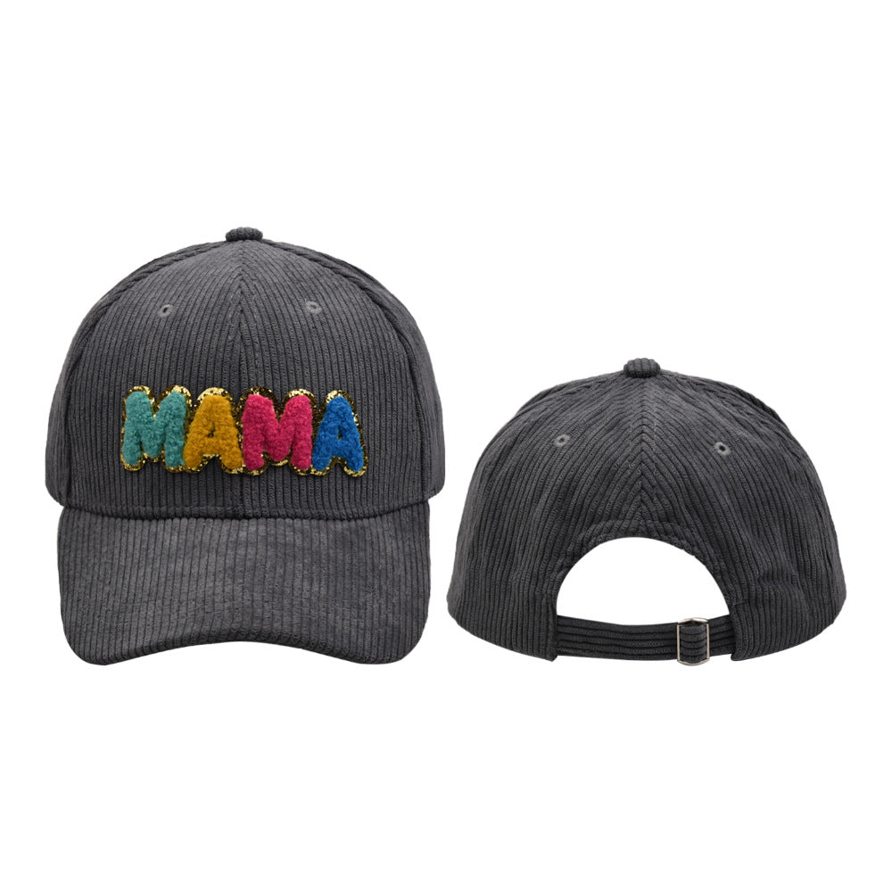 Wholesale Polyester MAMA Letter Embroidery Baseball Cap