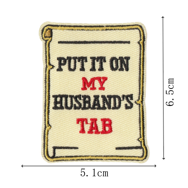 Wholesale Cartoon Denim Series Embroidered Cloth Patches Sports Decorative Patches