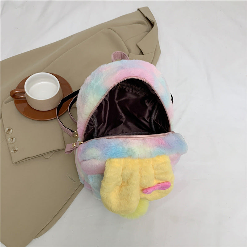 Wholesale Cartoon Plush Rabbit Backpack