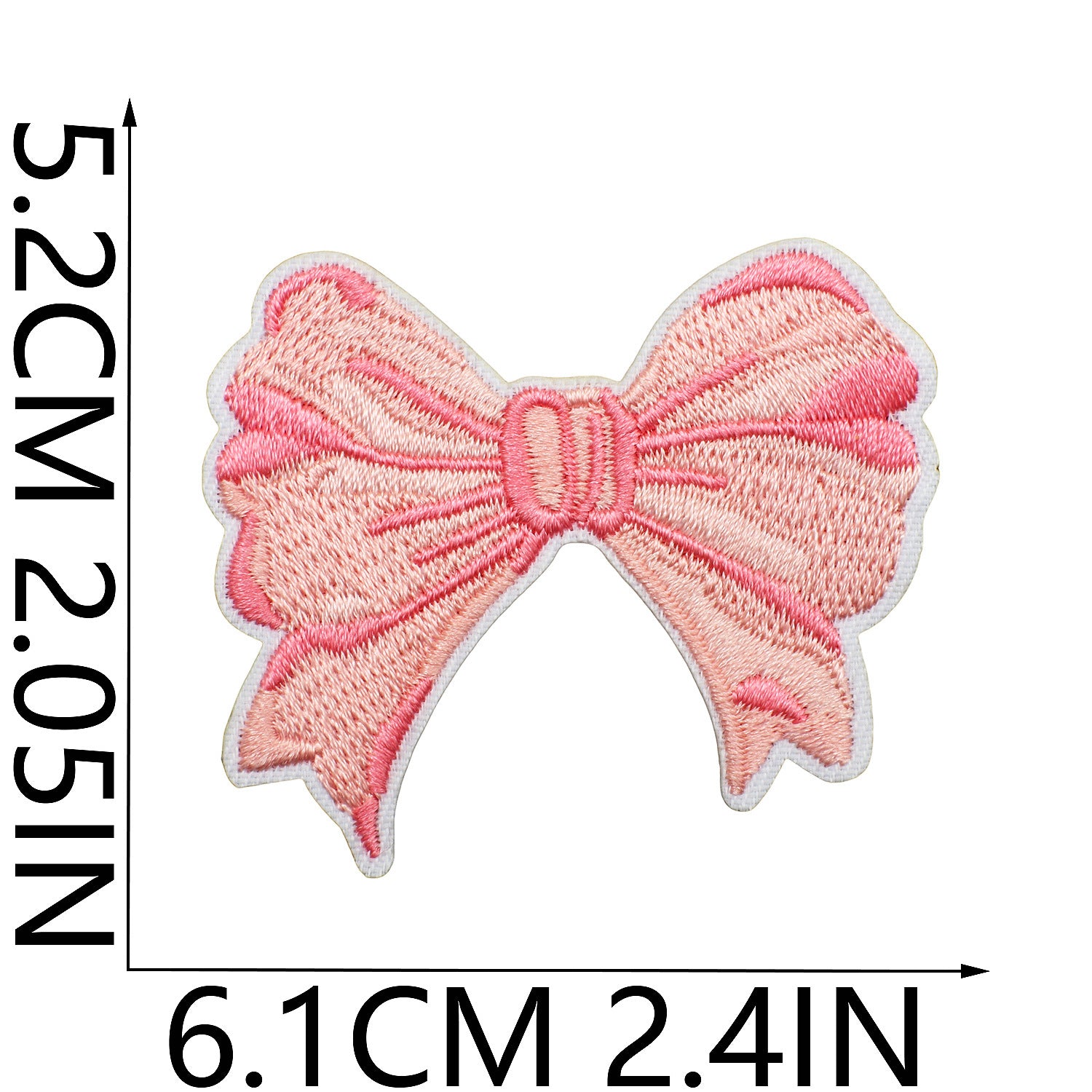 Wholesale Sweet Embroidered Cloth Sticker Valentine Bear Patch Sticker