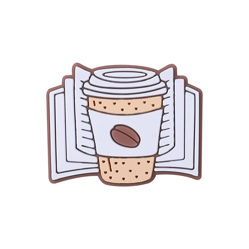 Wholesale 20pcs/ pack food-grade DIY letter silicone beads