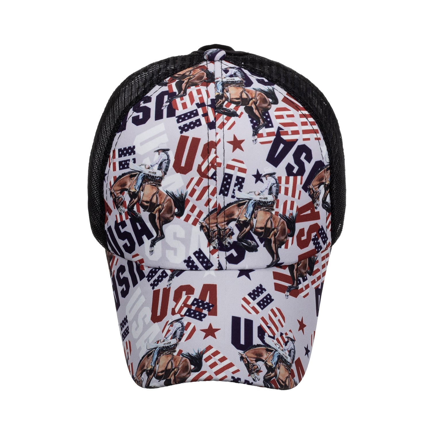 Wholesale Cross-striped mesh baseball cap