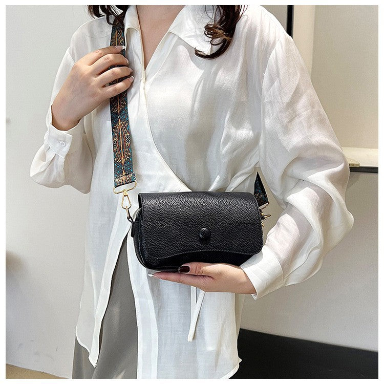 Wholesale Broadband PU Single Shoulder Crossbody Bag Cylinder
