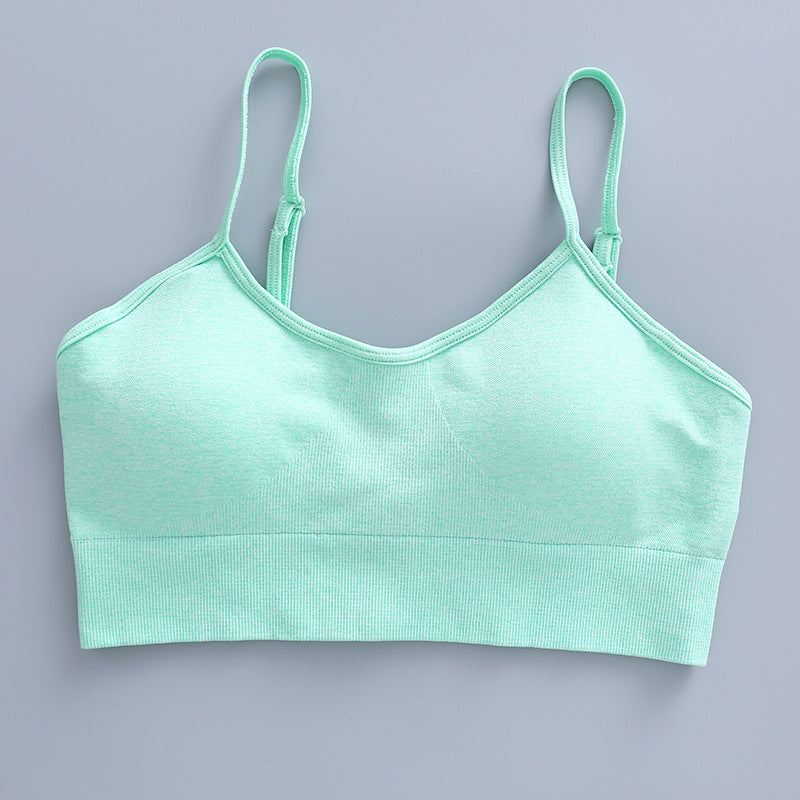 Wholesale Short Sleeved Seamless Knitted Elastic Fitness Nylon Yoga Clothes