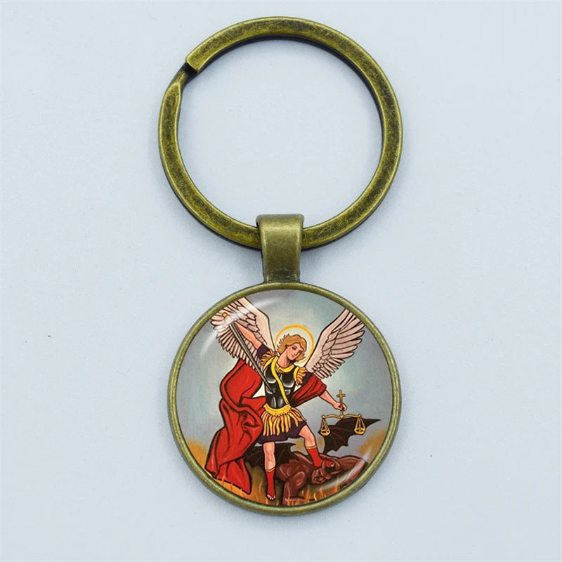 Wholesale New Creative Archangel Car Key Pendant