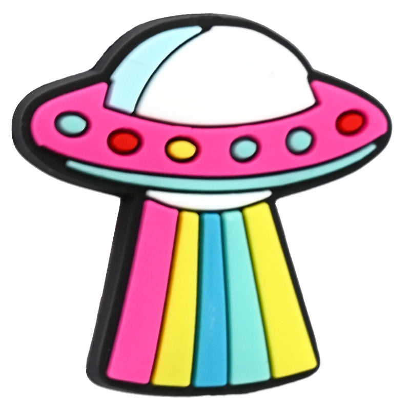 Wholesale  Random 100pcs/pack  Cartoon soft rubber beads