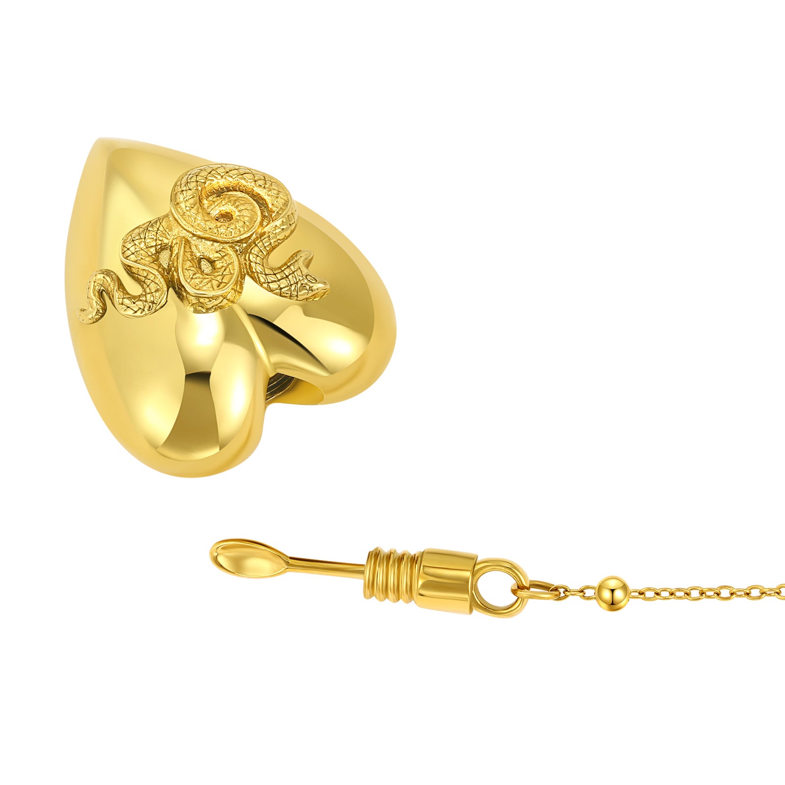 Wholesale Heart Pendant Personalized Stainless Steel Love Urn Necklaces