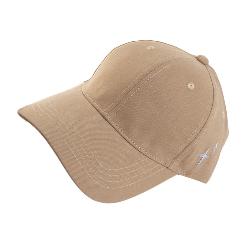 Wholesale  Simple Solid Color Baseball Cap Shown Face Small Cap Outdoor