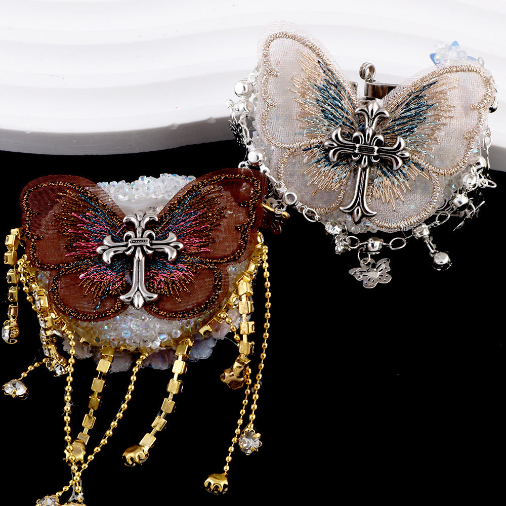 Wholesale 2PCS Heavy Industry Magic Book DIY Drill Ball Can Wear Straight Hole Beads