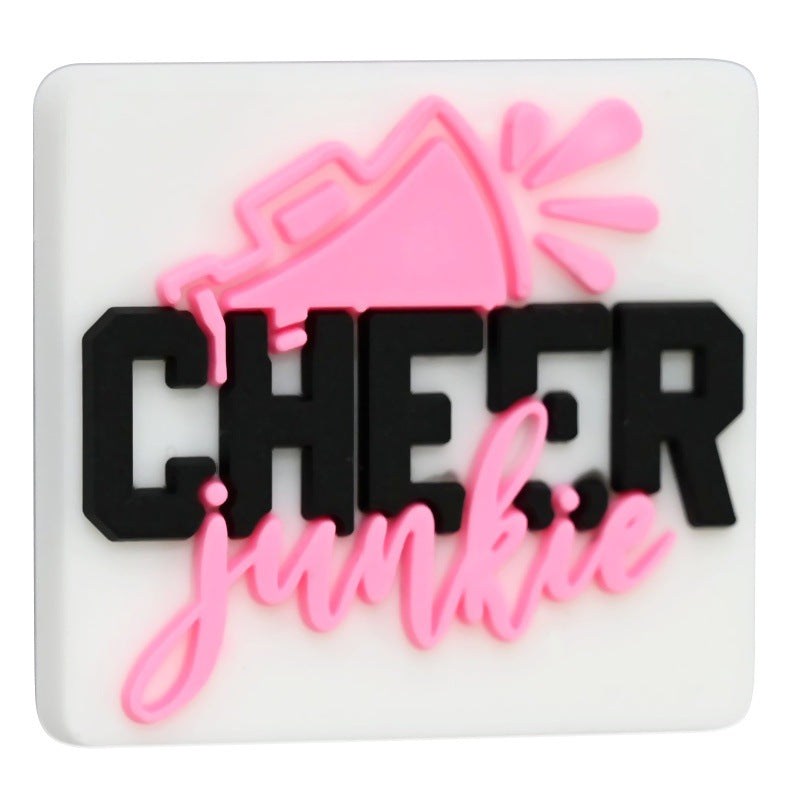 Wholesale  Random 100pcs/pack   Cheerleader Series Beaded DIY Charcoal Beads