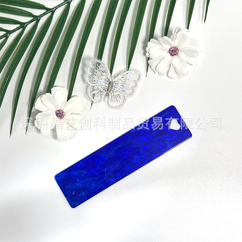 Wholesale 10pcs/pack water pattern board series acrylic bookmark DIY pendant